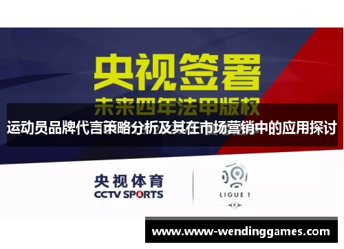 运动员品牌代言策略分析及其在市场营销中的应用探讨 运动员品牌代言策略分析及其在市场营销中的应用探讨